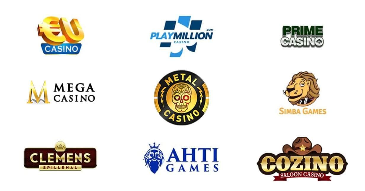 Nio av de drygt 30 online casinon som PlayMillion delar koncern med