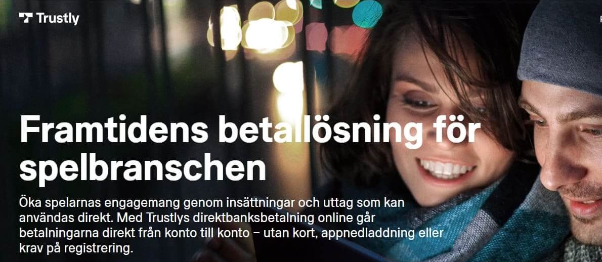 Casino Action använder Trustly som betalmetod