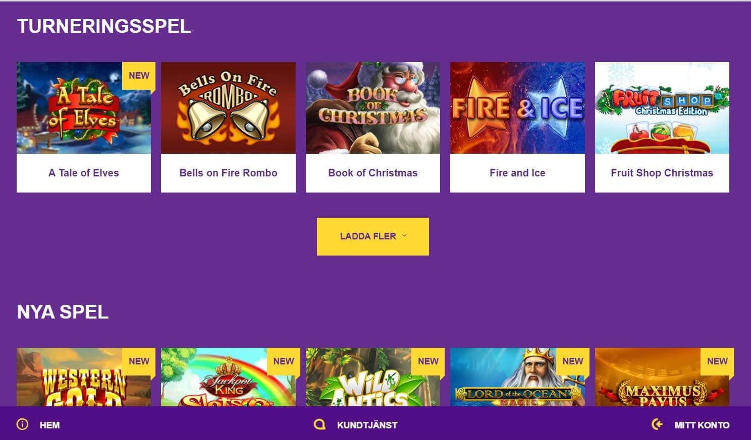 Yako Casino erbjuder alla möjliga spelformer, däribland turneringsspel